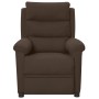 Sillón reclinable eléctrico tela marrón oscuro | Foro24.es | Tu tienda online para hogar, jardín y más Foro24.es