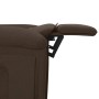 Sillón reclinable eléctrico tela marrón oscuro | Foro24.es | Tu tienda online para hogar, jardín y más Foro24.es