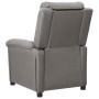 Sillón reclinable eléctrico tela gris claro de , Sillones - Ref: Foro24-3098963, Precio: 240,29 €, Descuento: %