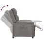 Sillón reclinable eléctrico tela gris claro de , Sillones - Ref: Foro24-3098963, Precio: 240,29 €, Descuento: %
