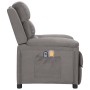 Sillón de masaje eléctrico tela gris claro | Foro24.es | Tu tienda online para hogar, jardín y más Foro24.es