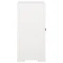White angora wood design plastic wardrobe 79x43x85.5 cm by vidaXL, Lockers and storage cabinets - Ref: Foro24-340596, Price: ...