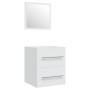Mueble de baño con lavabo madera contrachapada blanco von , Badezimmerwaschtische - Ref: Foro24-3114163, Preis: 130,76 €, Rab...
