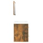 Mueble de baño con lavabo madera contrachapada roble ahumado | Foro24.es | Tu tienda online para hogar, jardín y más Foro24.es