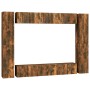 Set de muebles de TV 10 pzas madera contrachapada roble ahumado by , TV Furniture - Ref: Foro24-3120248, Price: 380,36 €, Dis...