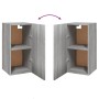 Set de muebles para TV 7 pzas madera contrachapada gris Sonoma | Foro24.es | Tu tienda online para hogar, jardín y más Foro24.es