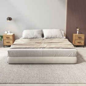 Mesitas de noche 2 uds madera maciza de pino