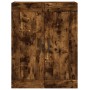 Aparador alto madera contrachapada roble ahumado 69,5x34x180 cm by , Sideboards - Ref: Foro24-3199582, Price: 146,08 €, Disco...