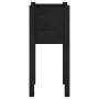 Solid black pine wood planter 31x31x70 cm by vidaXL, Pots and planters - Ref: Foro24-810787, Price: 24,61 €, Discount: %