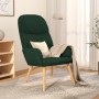 Sillón de relax de tela verde oscuro | Foro24.es | Tu tienda online para hogar, jardín y más Foro24.es