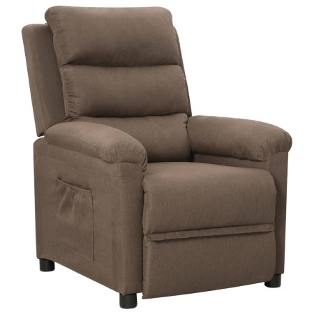 Sillón reclinable de tela gris taupe | Foro24.es | Tu tienda online para hogar, jardín y más Foro24.es
