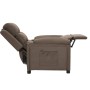 Sillón reclinable de tela gris taupe | Foro24.es | Tu tienda online para hogar, jardín y más Foro24.es