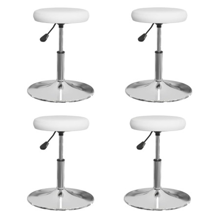 Sillas de comedor 4 unidades cuero sintético blanco | Foro24.es | Tu tienda online para hogar, jardín y más Foro24.es