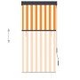 Estor enrollable de exterior blanco y naranja 80x250 cm von , Jalousien und Jalousien - Ref: Foro24-145951, Preis: 43,69 €, R...