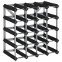 Botellero para 20 botellas madera maciza de pino negro by , Wine racks - Ref: Foro24-325914, Price: 54,44 €, Discount: %