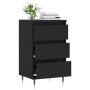 Aparador madera de ingeniería negro 40x35x70 cm | Foro24.es | Tu tienda online para hogar, jardín y más Foro24.es