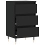 Aparador madera de ingeniería negro 40x35x70 cm | Foro24.es | Tu tienda online para hogar, jardín y más Foro24.es