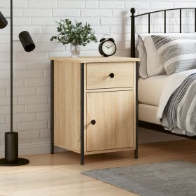 Mesita de noche madera contrachapada roble sonoma 40x42x60 cm von , Nachttische - Ref: Foro24-825905, Preis: 47,82 €, Rabatt: %