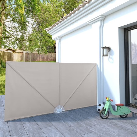 Toldo lateral plegable terraza color crema 300x150 cm by , Umbrellas - Ref: Foro24-44568, Price: 52,99 €, Discount: %