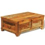 Mesa de centro vintage con almacenaje madera reciclada | Foro24.es | Tu tienda online para hogar, jardín y más Foro24.es