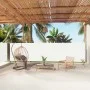 Cream retractable side awning 160x1000 cm by vidaXL, Umbrellas - Ref: Foro24-318031, Price: 79,91 €, Discount: %