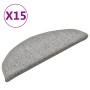 Alfombras de peldaños de escalera 15 uds gris claro 56x17x3 cm von , Treppenmatten - Ref: Foro24-322370, Preis: 60,09 €, Raba...