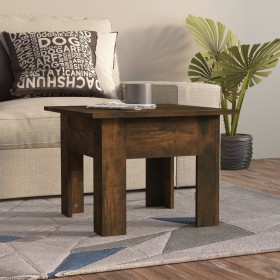 Mesa de centro madera de ingeniería roble ahumado