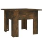 Mesa de centro madera de ingeniería roble ahumado 55x55x42 cm | Foro24.es | Tu tienda online para hogar, jardín y más Foro24.es