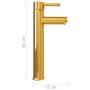 Grifo mezclador de cuarto de baño dorado 12x30 cm von , Wasserhähne - Ref: Foro24-149089, Preis: 54,86 €, Rabatt: %