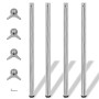 4 Patas de mesa ajustables en alturas 1100 mm color cromo von , Tischbeine - Ref: Foro24-242135, Preis: 77,33 €, Rabatt: %