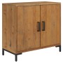 Aparador de madera maciza de pino marrón 75x35x70 cm | Foro24.es | Tu tienda online para hogar, jardín y más Foro24.es
