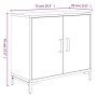 Aparador de madera maciza de pino marrón 75x35x70 cm | Foro24.es | Tu tienda online para hogar, jardín y más Foro24.es