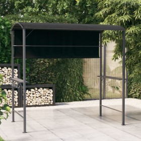 Anthrazitgrauer Dachpavillon 220x110x200 cm von vidaXL, Zelte und Pavillons - Ref: Foro24-318533, Preis: 221,26 €, Rabatt: %
