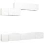 Set de muebles de salón TV 6 piezas madera de ingeniería blanco von , TV-Möbel - Ref: Foro24-3078730, Preis: 232,11 €, Rabatt: %