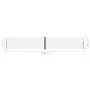 Toldo lateral retráctil crema 160x1000 cm de vidaXL, Sombrillas - Ref: Foro24-318031, Precio: 79,70 €, Descuento: %