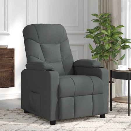 Sillón de masaje de tela gris oscuro by , Electric massage chairs - Ref: Foro24-339093, Price: 268,21 €, Discount: %