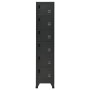 Taquilla de acero gris antracita 38x40x180 cm by , Lockers and storage cabinets - Ref: Foro24-339795, Price: 193,33 €, Discou...