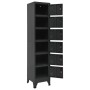 Taquilla de acero gris antracita 38x40x180 cm by , Lockers and storage cabinets - Ref: Foro24-339795, Price: 193,33 €, Discou...