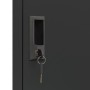 Taquilla de acero gris antracita 38x40x180 cm by , Lockers and storage cabinets - Ref: Foro24-339795, Price: 193,33 €, Discou...