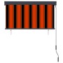 Estor enrollable de exterior naranja y marrón 120x250 cm von , Jalousien und Jalousien - Ref: Foro24-145966, Preis: 51,73 €, ...