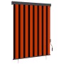 Estor enrollable de exterior naranja y marrón 140x250 cm by , Blinds and blinds - Ref: Foro24-145972, Price: 63,42 €, Discoun...
