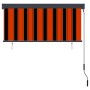 Estor enrollable de exterior naranja y marrón 140x250 cm by , Blinds and blinds - Ref: Foro24-145972, Price: 63,42 €, Discoun...
