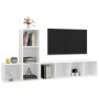 Juego de muebles de salón 3 piezas madera ingeniería blanco de , Muebles TV - Ref: Foro24-3079826, Precio: 130,67 €, Descuent...