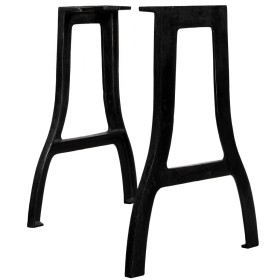 Patas de mesa de comedor en A hierro fundido 2 unidades by , Table legs - Ref: Foro24-245420, Price: 205,54 €, Discount: %