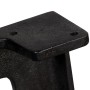 Patas de mesa de comedor en A hierro fundido 2 unidades by , Table legs - Ref: Foro24-245420, Price: 205,54 €, Discount: %