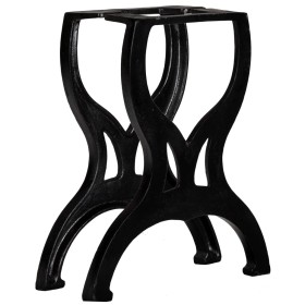 Patas de banco estructura en X 2 uds hierro fundido by , Table legs - Ref: Foro24-245434, Price: 83,09 €, Discount: %