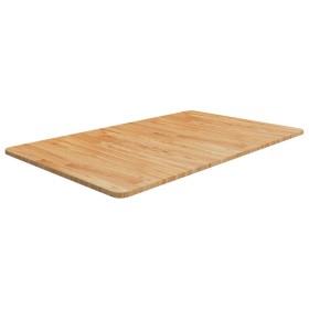 Encimera baño madera maciza tratada marrón claro 100x60x1,5 cm by , Countertops - Ref: Foro24-343013, Price: 75,69 €, Discoun...