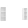 Muebles de salón de pared 2 uds madera ingeniería blanco | Foro24.es | Tu tienda online para hogar, jardín y más Foro24.es