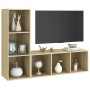 Muebles de salón 2 piezas madera de ingeniería roble Sonoma | Foro24.es | Tu tienda online para hogar, jardín y más Foro24.es