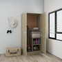 Armario de madera contrachapada color roble 82,5x51,5x180 cm von , Kleiderschränke - Ref: Foro24-803437, Preis: 146,13 €, Rab...
